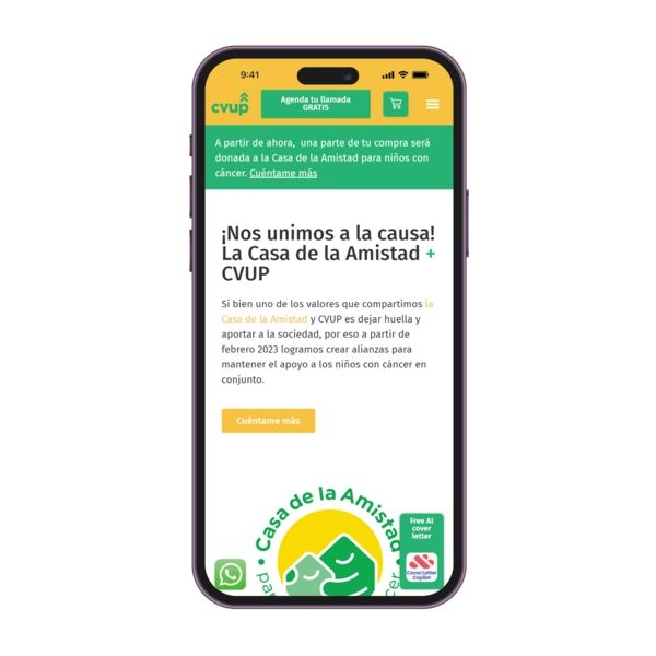 Quiero CVUP mobile