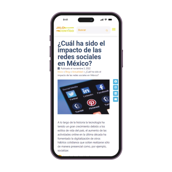 Jalo Contigo mobile